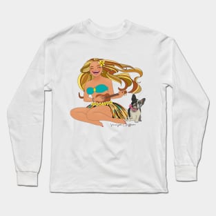 Life is better with a FRENCHIE Long Sleeve T-Shirt